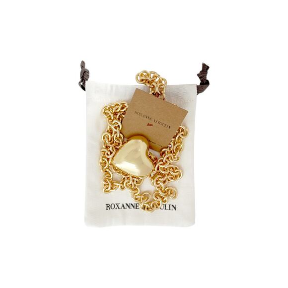 ROXANNE ASSOULIN The Cable Chain Belt in Gold main image 8